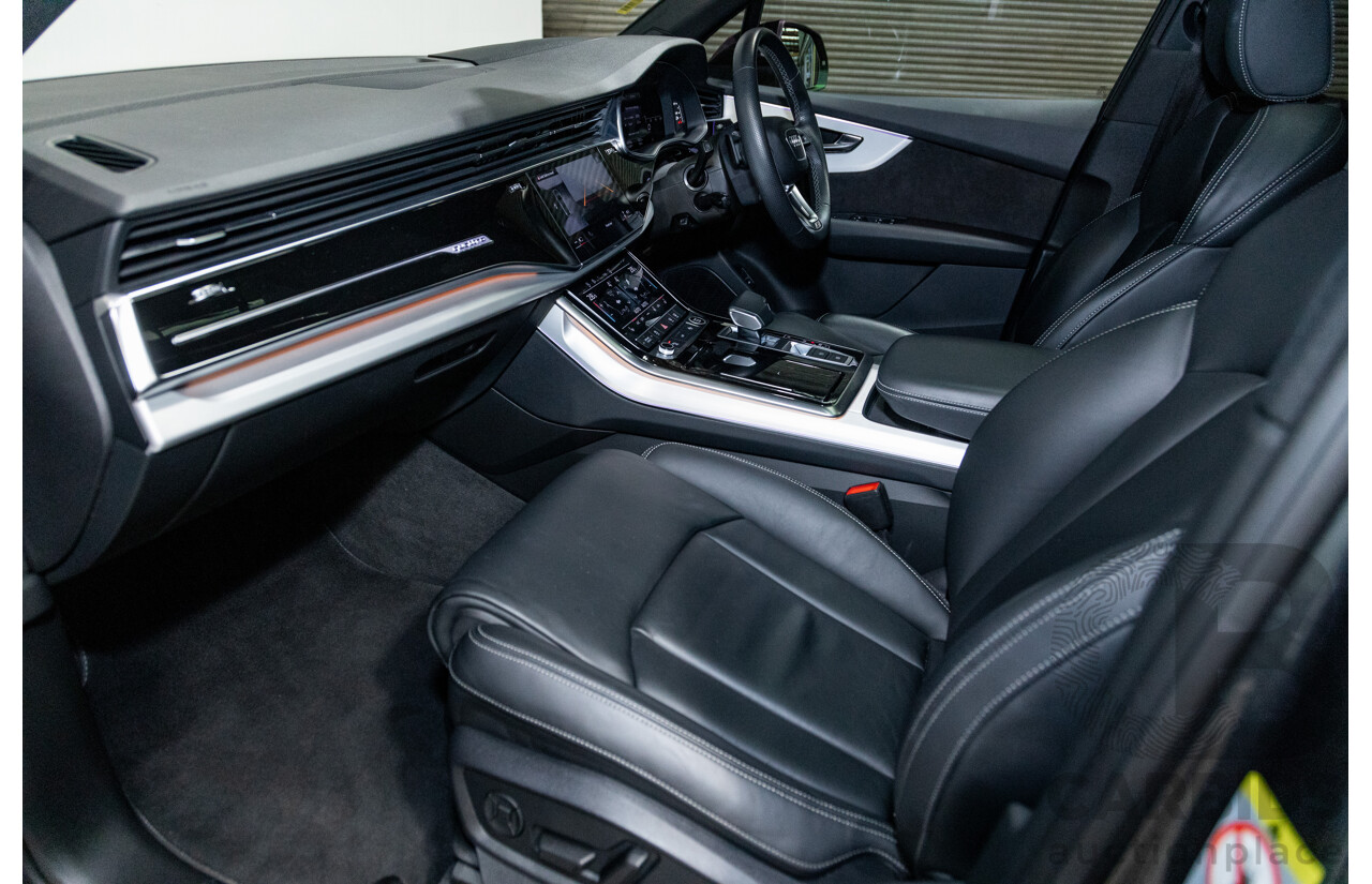 08/2021 Audi Q7 50 TDI S-Line Quattro (AWD) 4M MY21 4d Wagon Daytona Grey Pearl Turbo Diesel V6 3.0L - 48V Mild Hybrid