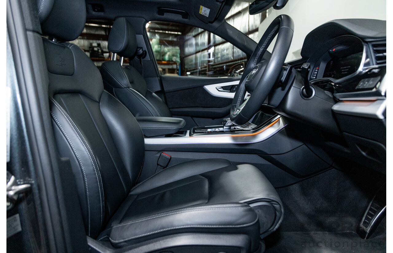 08/2021 Audi Q7 50 TDI S-Line Quattro (AWD) 4M MY21 4d Wagon Daytona Grey Pearl Turbo Diesel V6 3.0L - 48V Mild Hybrid