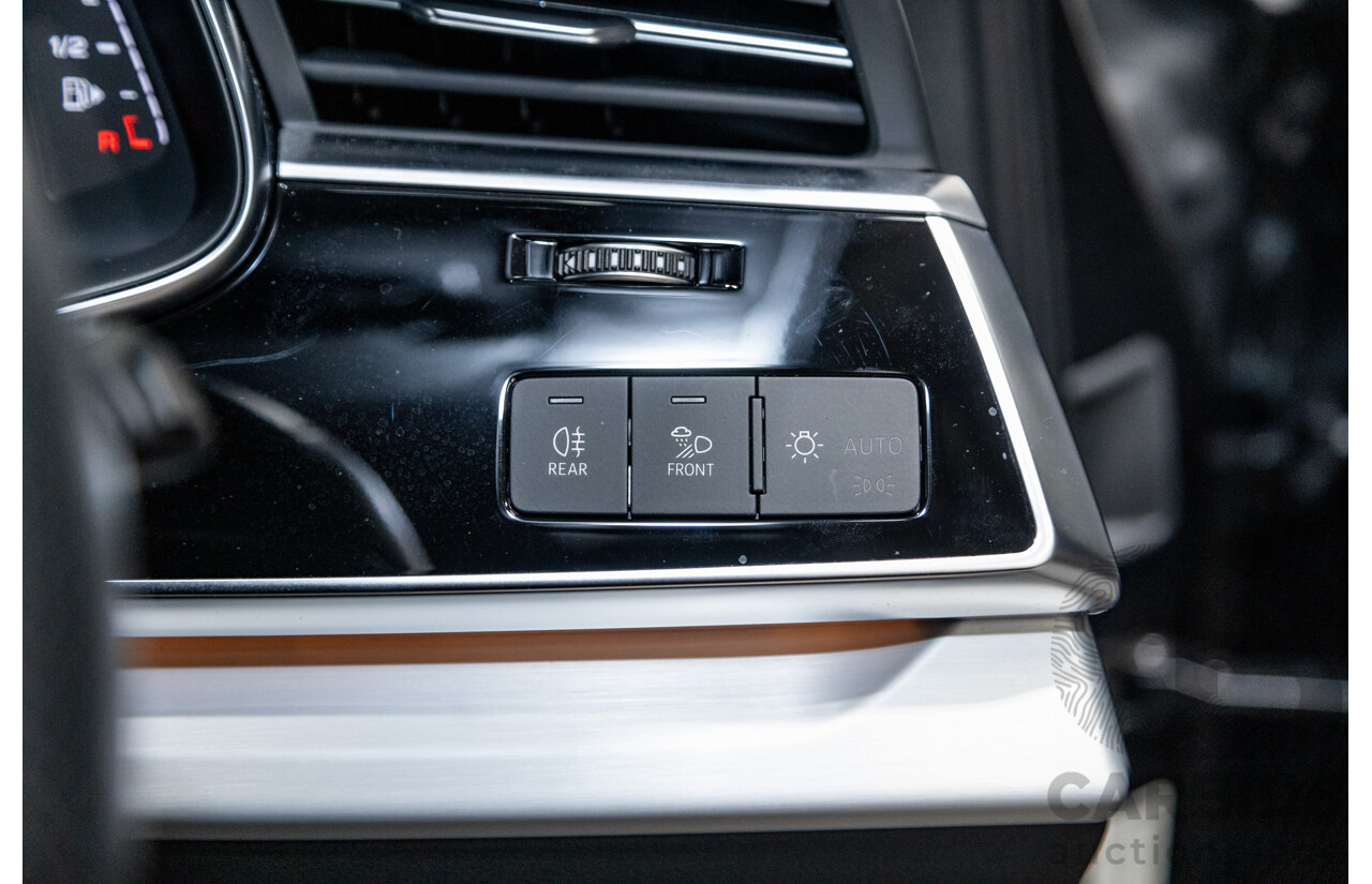 08/2021 Audi Q7 50 TDI S-Line Quattro (AWD) 4M MY21 4d Wagon Daytona Grey Pearl Turbo Diesel V6 3.0L - 48V Mild Hybrid