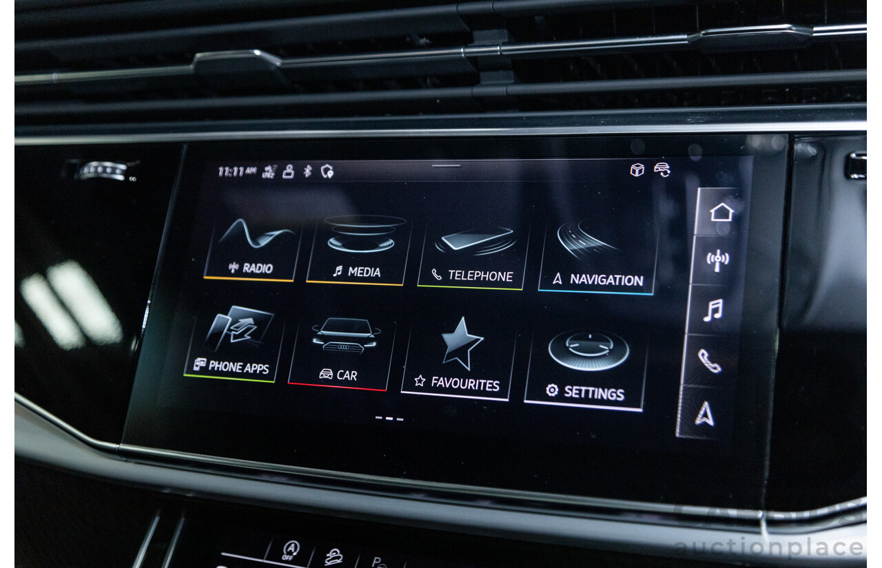 08/2021 Audi Q7 50 TDI S-Line Quattro (AWD) 4M MY21 4d Wagon Daytona Grey Pearl Turbo Diesel V6 3.0L - 48V Mild Hybrid