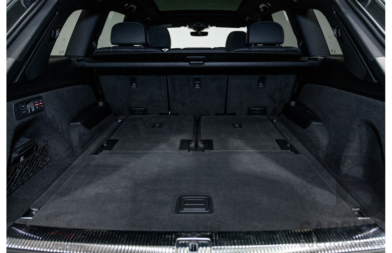 08/2021 Audi Q7 50 TDI S-Line Quattro (AWD) 4M MY21 4d Wagon Daytona Grey Pearl Turbo Diesel V6 3.0L - 48V Mild Hybrid