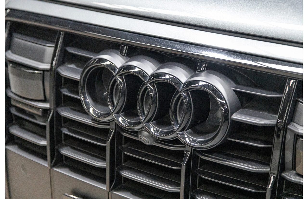 08/2021 Audi Q7 50 TDI S-Line Quattro (AWD) 4M MY21 4d Wagon Daytona Grey Pearl Turbo Diesel V6 3.0L - 48V Mild Hybrid