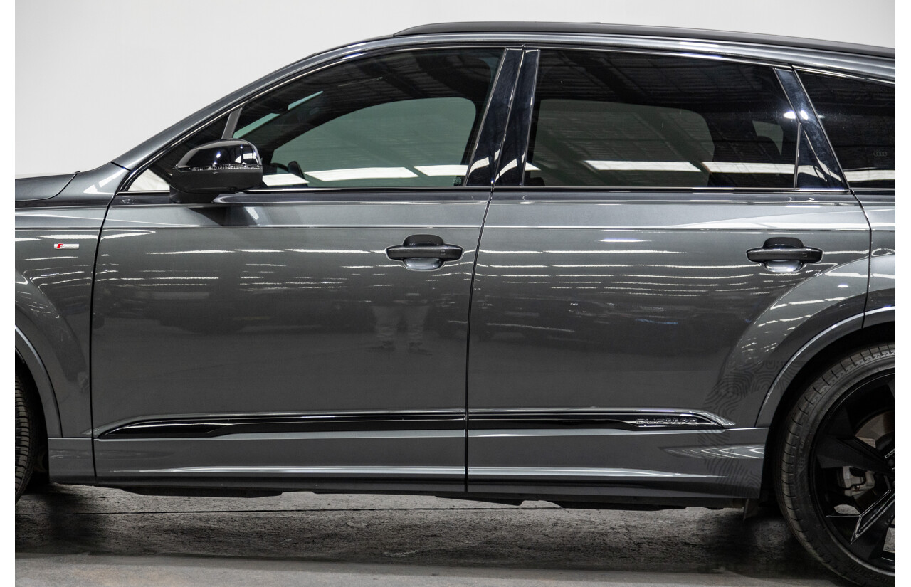 08/2021 Audi Q7 50 TDI S-Line Quattro (AWD) 4M MY21 4d Wagon Daytona Grey Pearl Turbo Diesel V6 3.0L - 48V Mild Hybrid