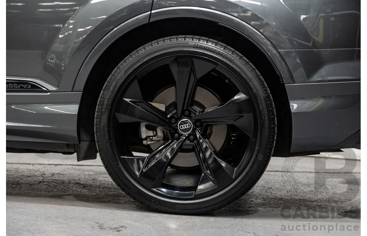08/2021 Audi Q7 50 TDI S-Line Quattro (AWD) 4M MY21 4d Wagon Daytona Grey Pearl Turbo Diesel V6 3.0L - 48V Mild Hybrid