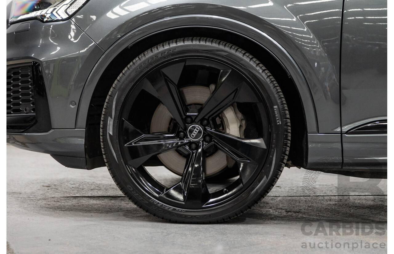 08/2021 Audi Q7 50 TDI S-Line Quattro (AWD) 4M MY21 4d Wagon Daytona Grey Pearl Turbo Diesel V6 3.0L - 48V Mild Hybrid