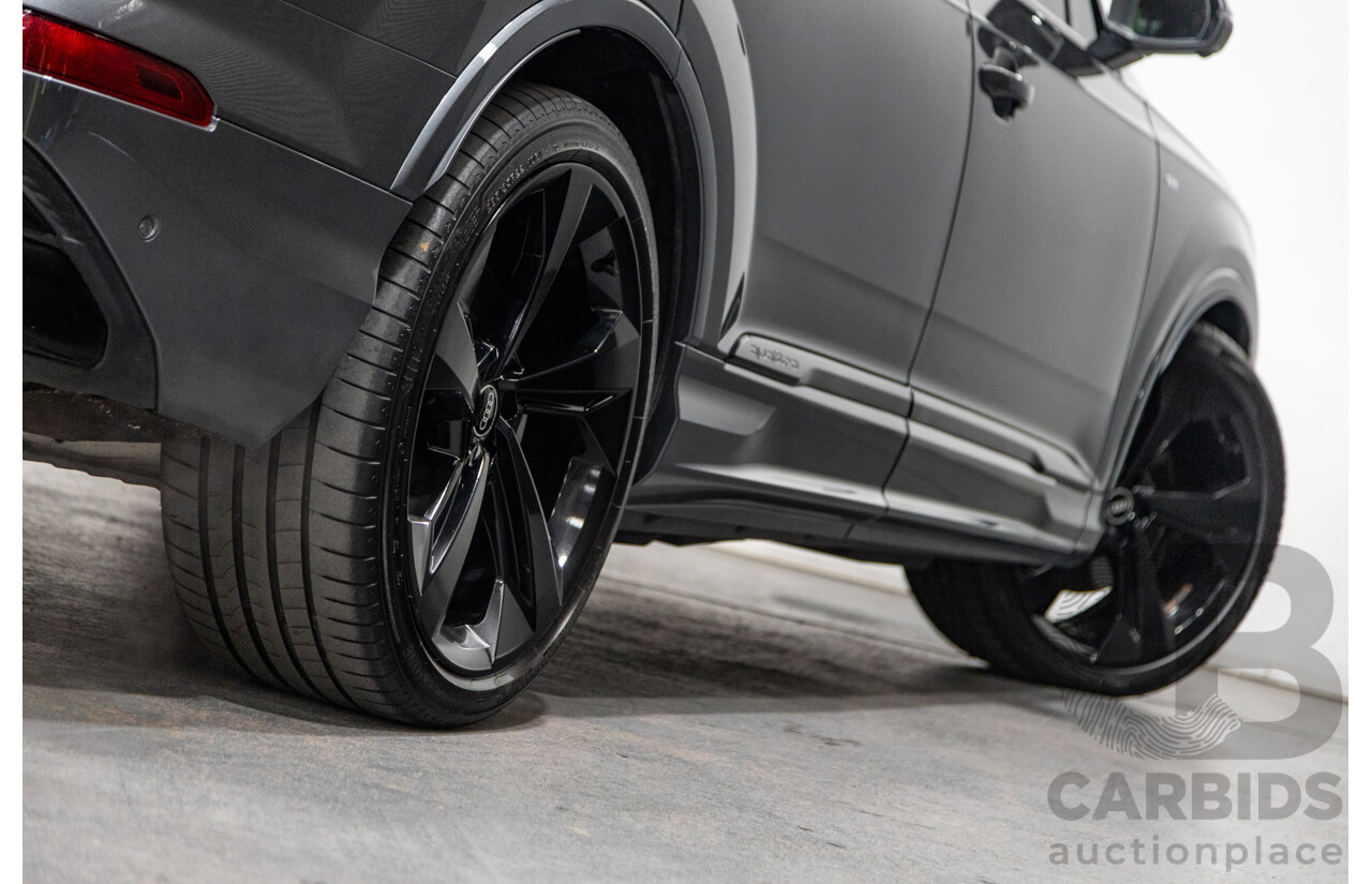 08/2021 Audi Q7 50 TDI S-Line Quattro (AWD) 4M MY21 4d Wagon Daytona Grey Pearl Turbo Diesel V6 3.0L - 48V Mild Hybrid