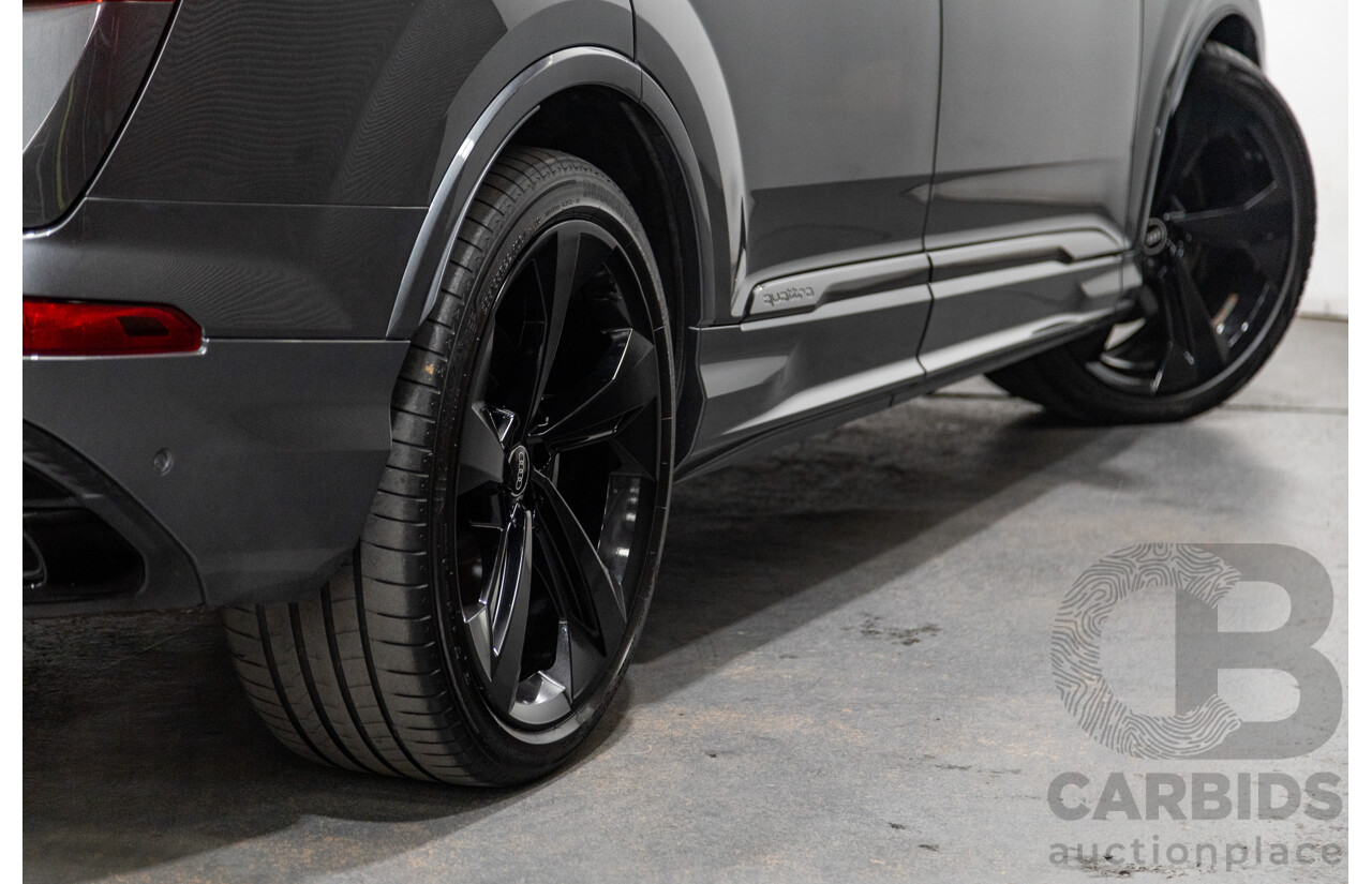 08/2021 Audi Q7 50 TDI S-Line Quattro (AWD) 4M MY21 4d Wagon Daytona Grey Pearl Turbo Diesel V6 3.0L - 48V Mild Hybrid