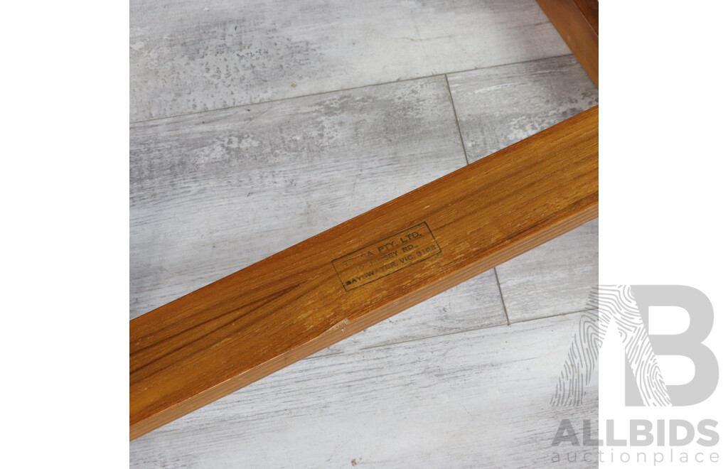 Tessa Bent Ply Coffee Table with Smokey Glass Top