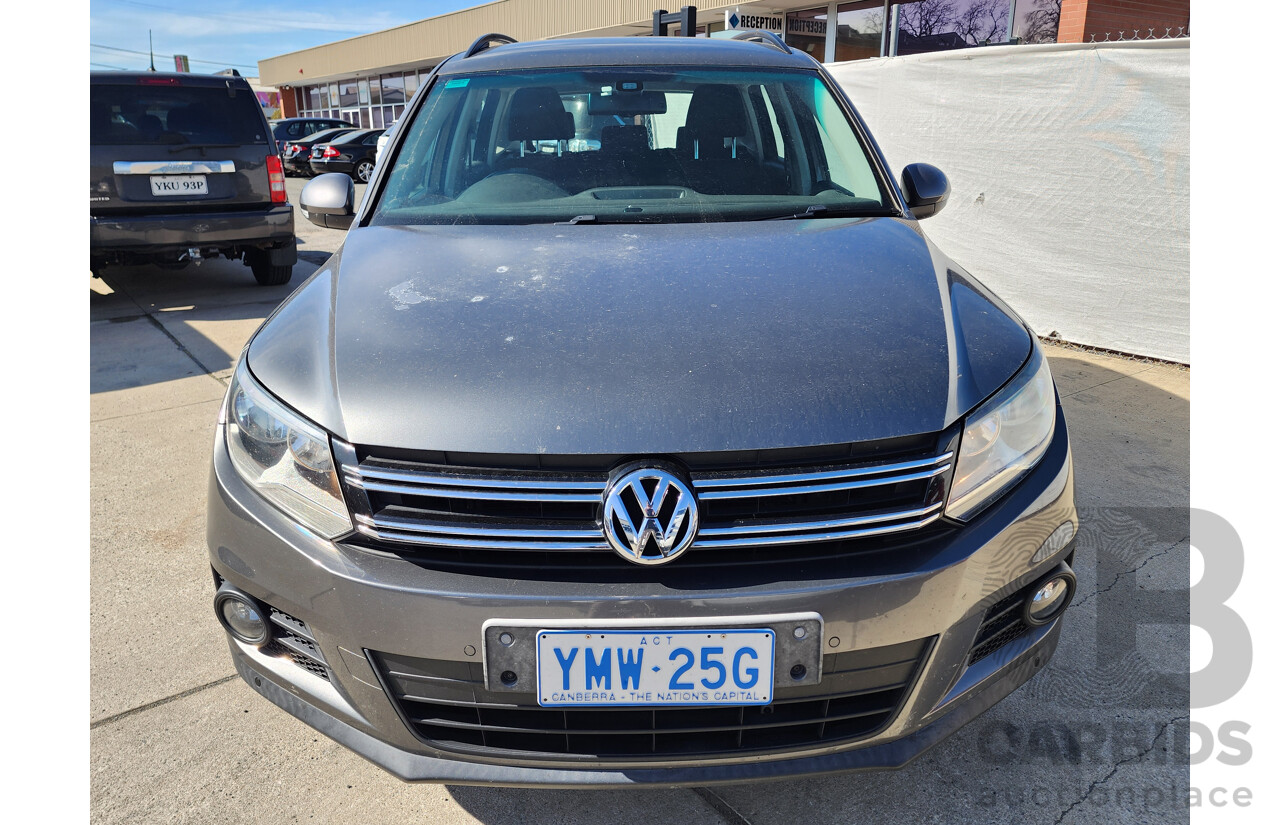 03/2012 Volkswagen Tiguan 132 TSI (4x4) AWD 5NC MY12 4D Wagon Grey 2.0L
