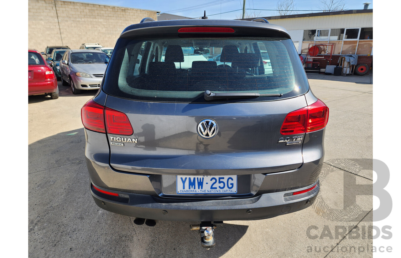 03/2012 Volkswagen Tiguan 132 TSI (4x4) AWD 5NC MY12 4D Wagon Grey 2.0L