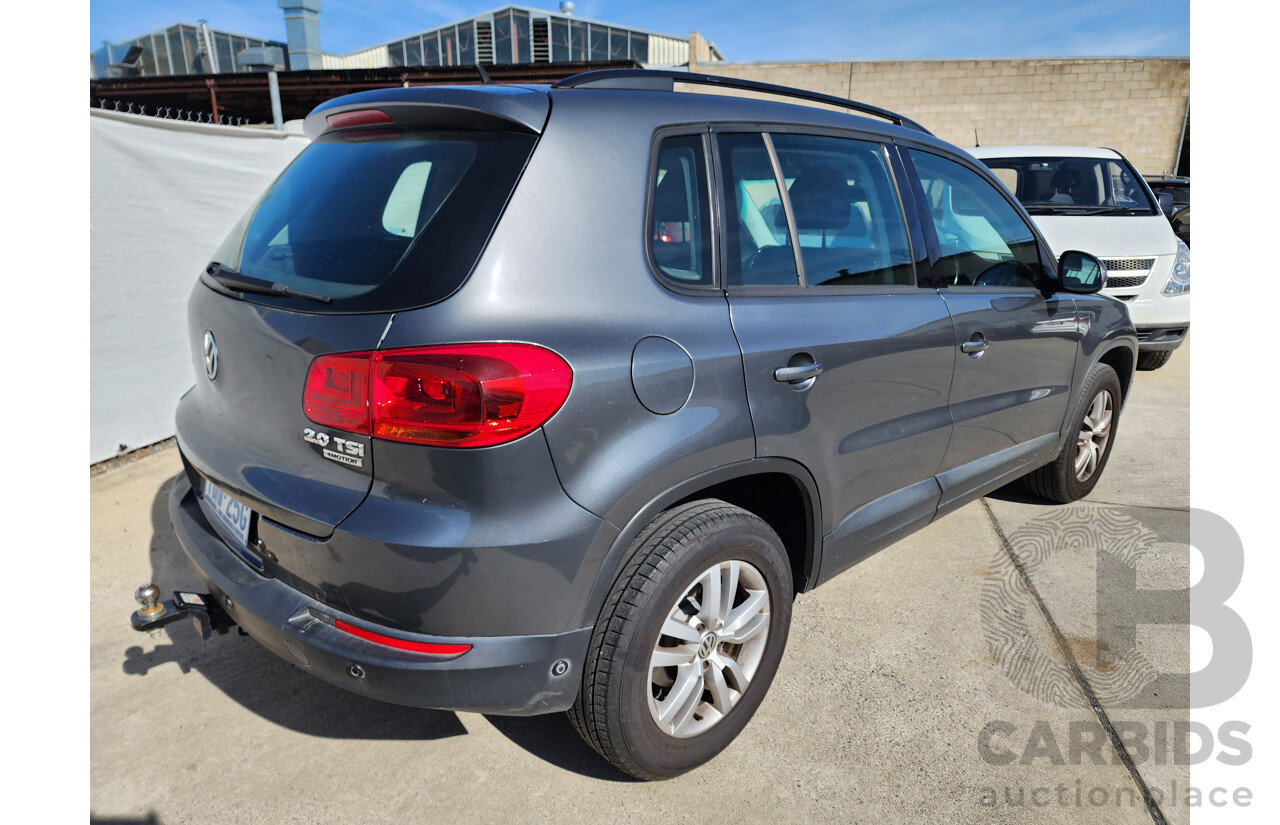 03/2012 Volkswagen Tiguan 132 TSI (4x4) AWD 5NC MY12 4D Wagon Grey 2.0L