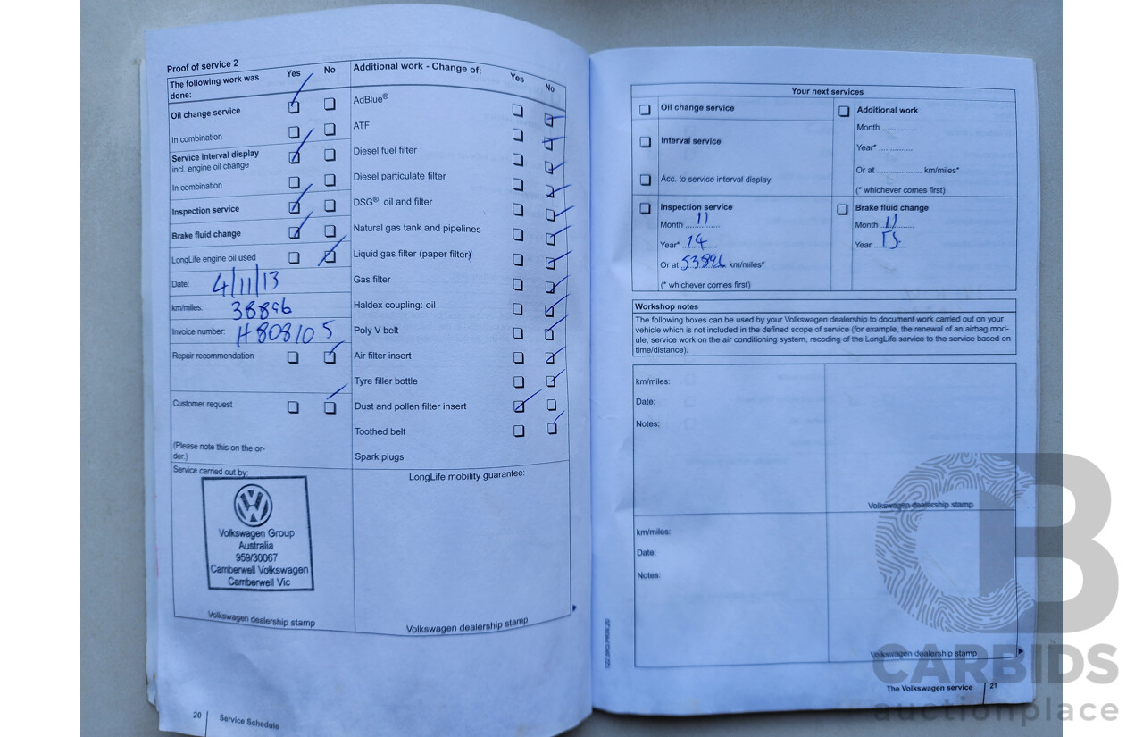 03/2012 Volkswagen Tiguan 132 TSI (4x4) AWD 5NC MY12 4D Wagon Grey 2.0L