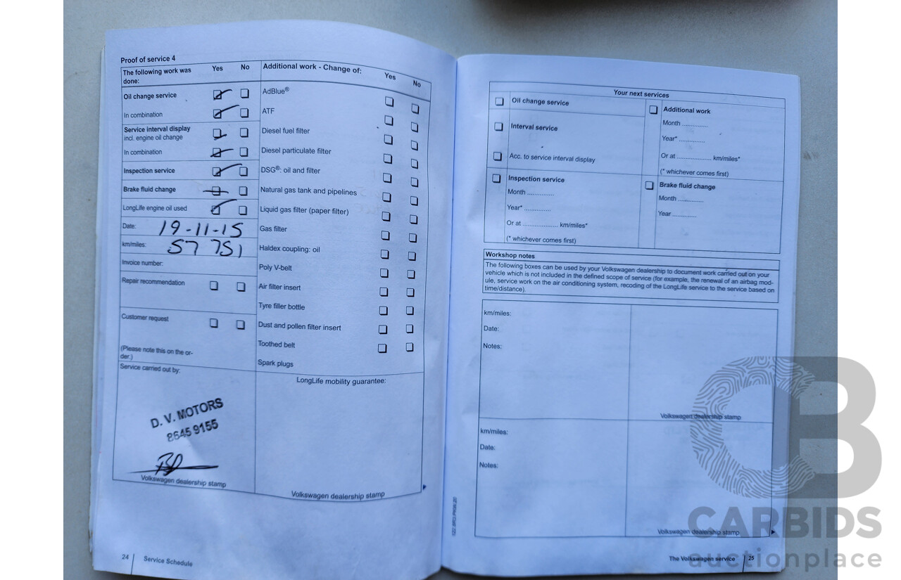 03/2012 Volkswagen Tiguan 132 TSI (4x4) AWD 5NC MY12 4D Wagon Grey 2.0L