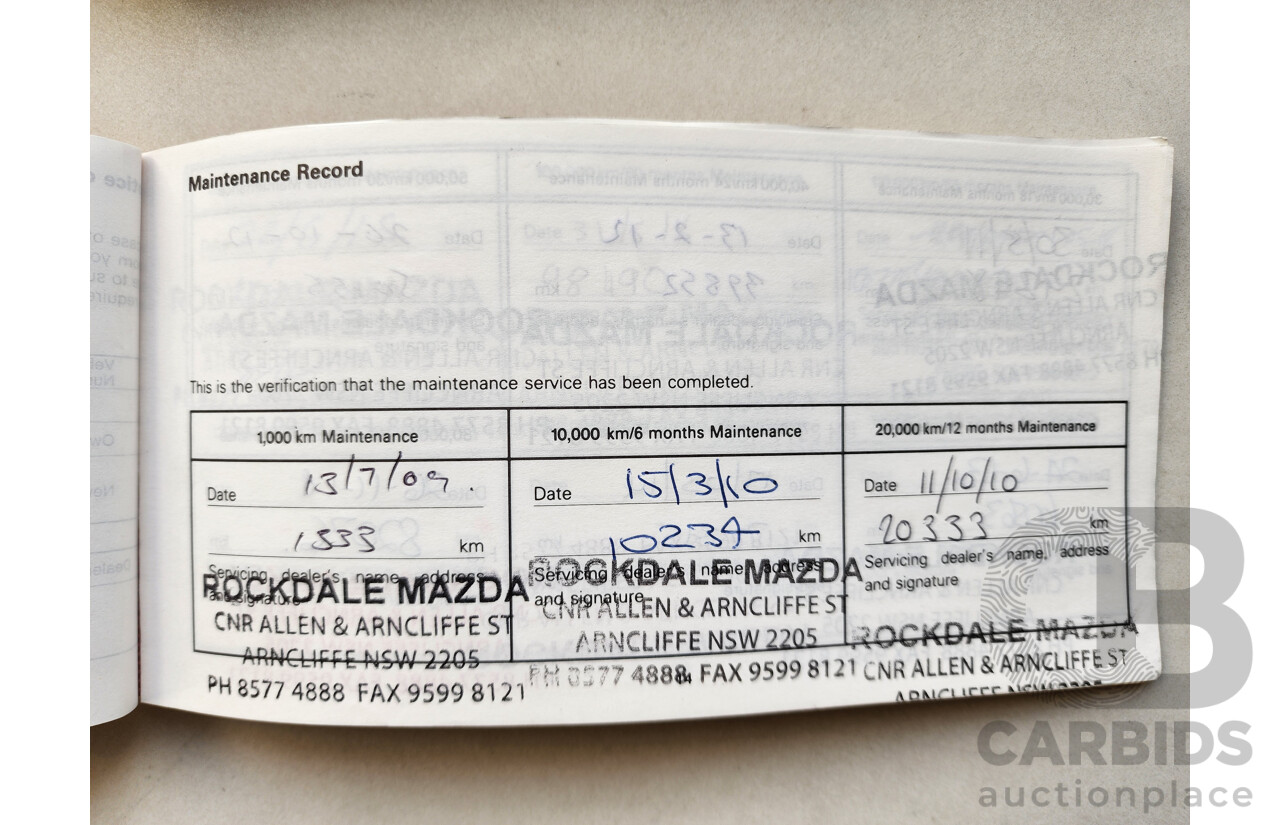 09/2008 Mazda Mazda6 CLASSIC FWD GH 5D Hatchback Grey 2.5L