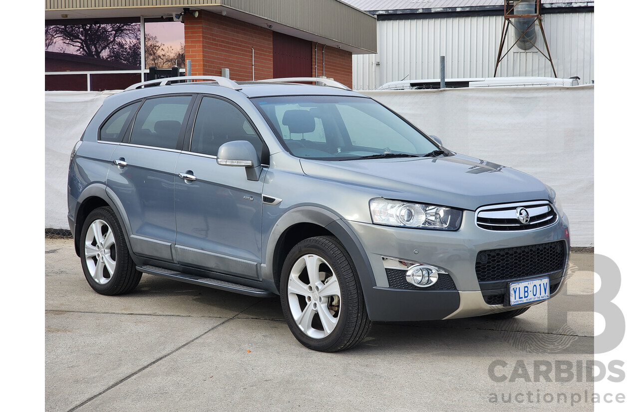05/2013 Holden Captiva 7 LX (4x4) AWD CG MY12 4D Wagon Grey 2.2L