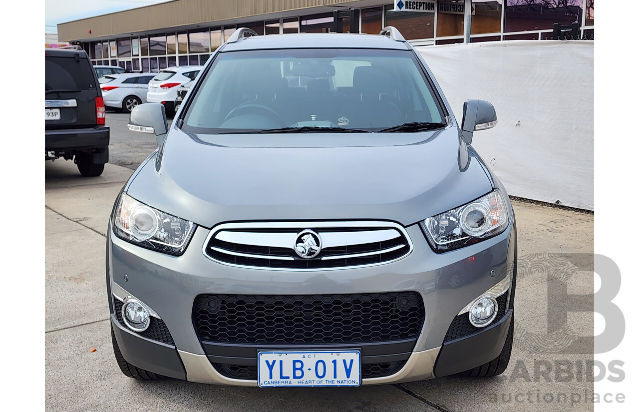 05/2013 Holden Captiva 7 LX (4x4) AWD CG MY12 4D Wagon Grey 2.2L