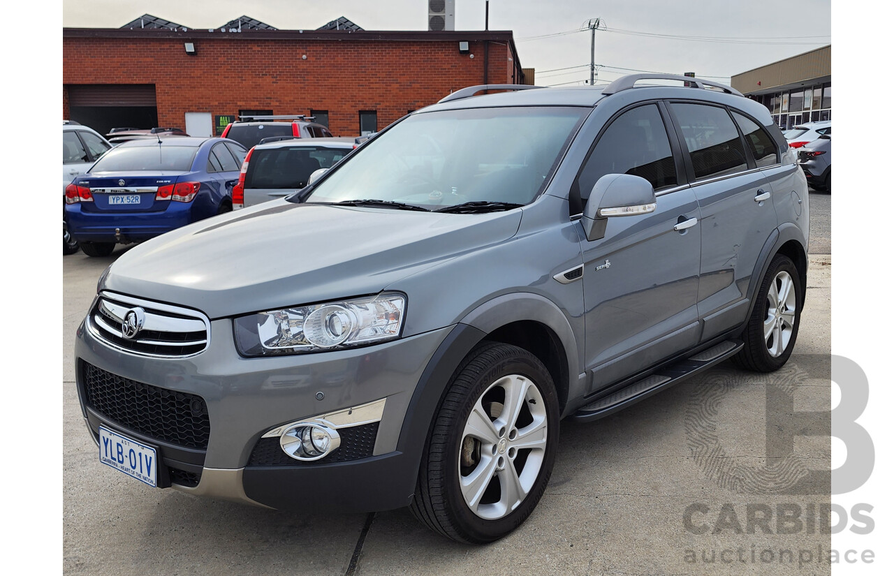 05/2013 Holden Captiva 7 LX (4x4) AWD CG MY12 4D Wagon Grey 2.2L