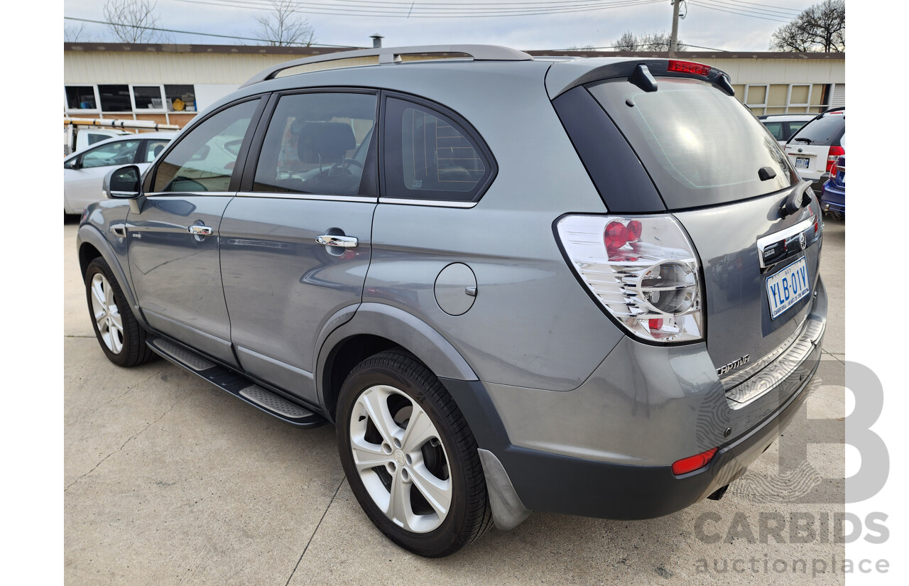 05/2013 Holden Captiva 7 LX (4x4) AWD CG MY12 4D Wagon Grey 2.2L