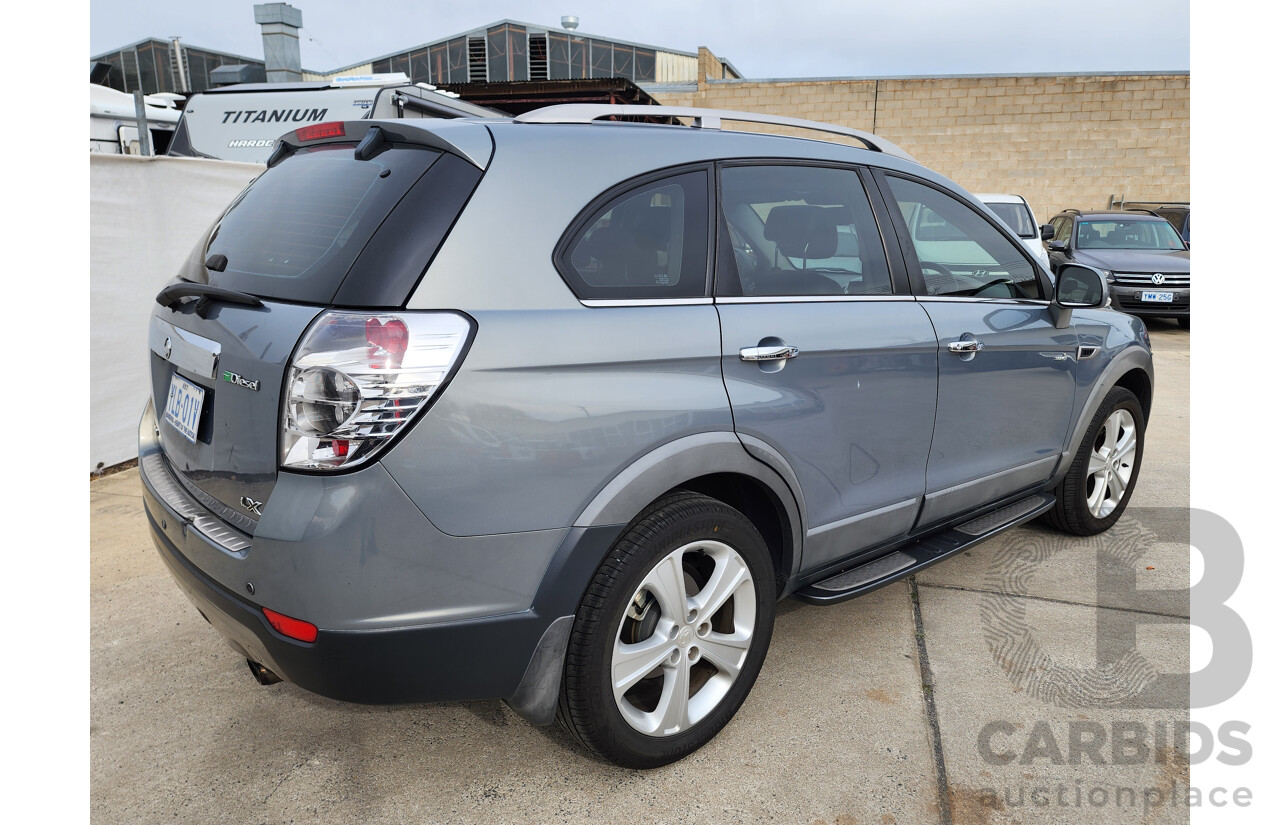 05/2013 Holden Captiva 7 LX (4x4) AWD CG MY12 4D Wagon Grey 2.2L