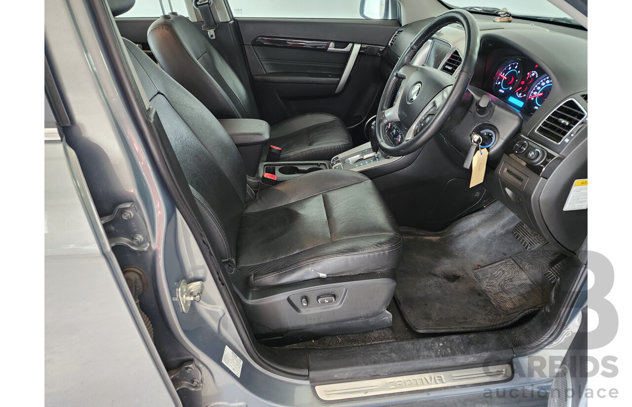 05/2013 Holden Captiva 7 LX (4x4) AWD CG MY12 4D Wagon Grey 2.2L
