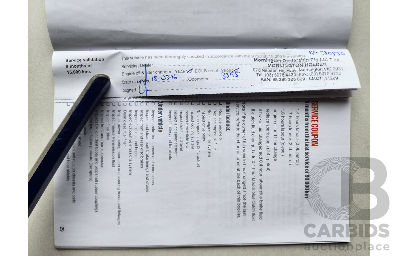 05/2013 Holden Captiva 7 LX (4x4) AWD CG MY12 4D Wagon Grey 2.2L