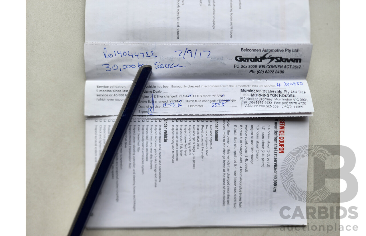 05/2013 Holden Captiva 7 LX (4x4) AWD CG MY12 4D Wagon Grey 2.2L