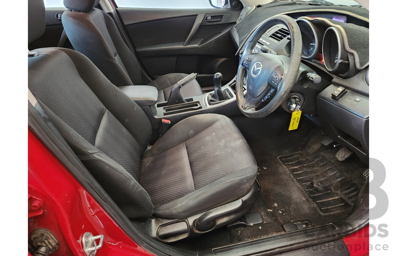 3/2009 Mazda Mazda3 NEO BL 4d Sedan Red 2.0L