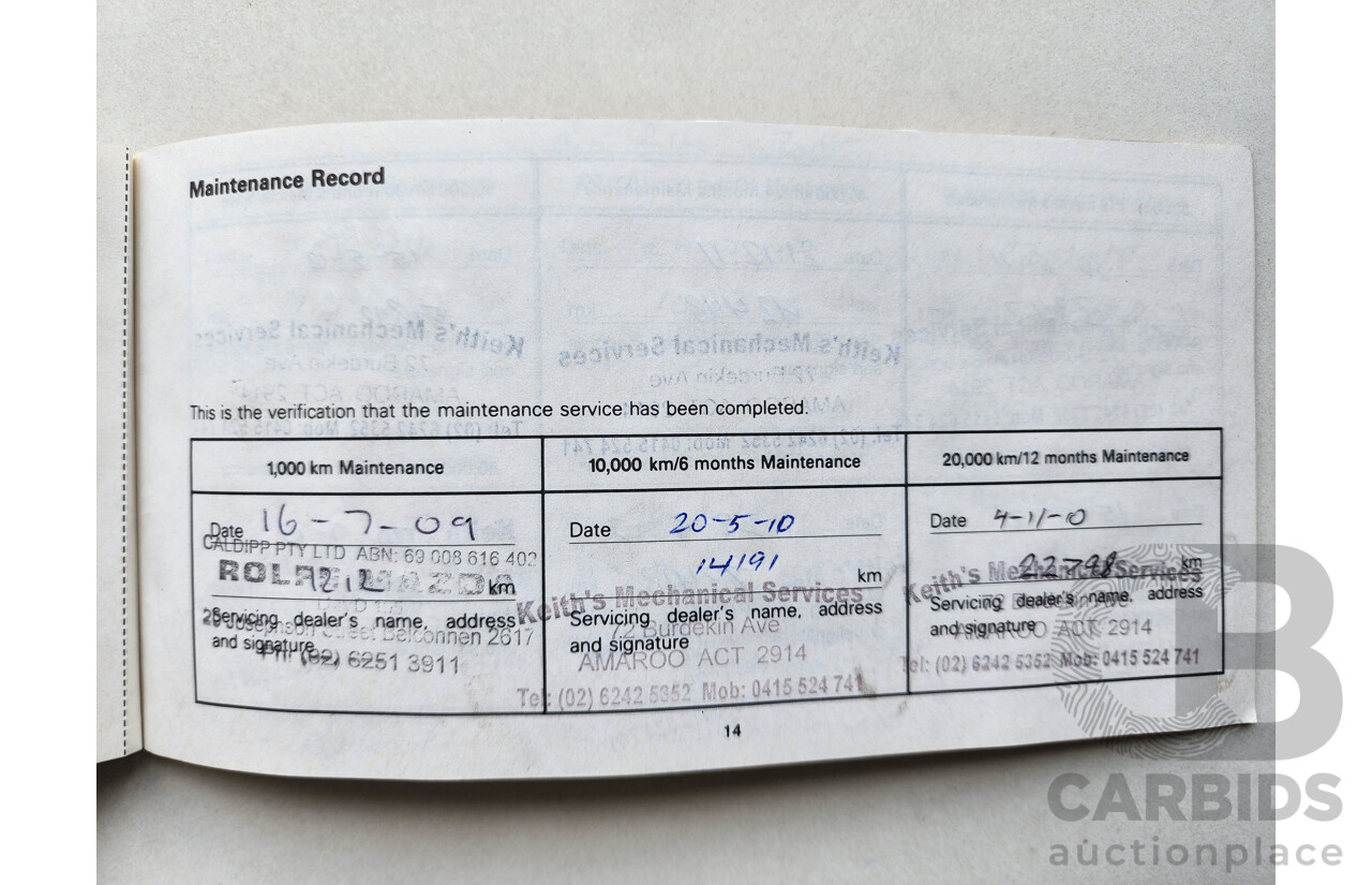 3/2009 Mazda Mazda3 NEO BL 4d Sedan Red 2.0L