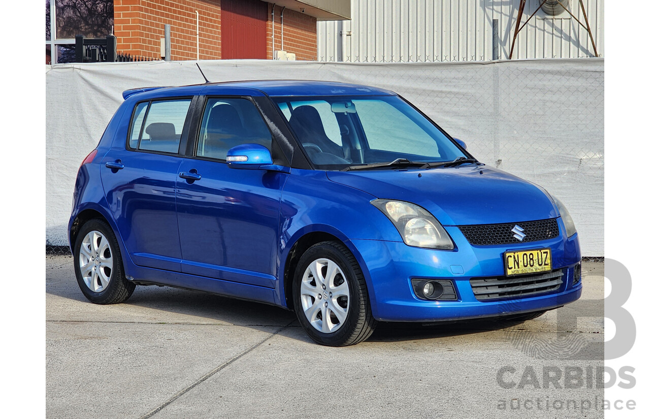 7/2009 Suzuki Swift RE.4 EZ UPDATE 5d Hatchback Blue 1.5L