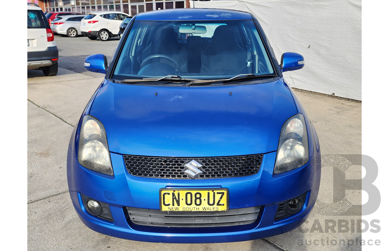 7/2009 Suzuki Swift RE.4 EZ UPDATE 5d Hatchback Blue 1.5L