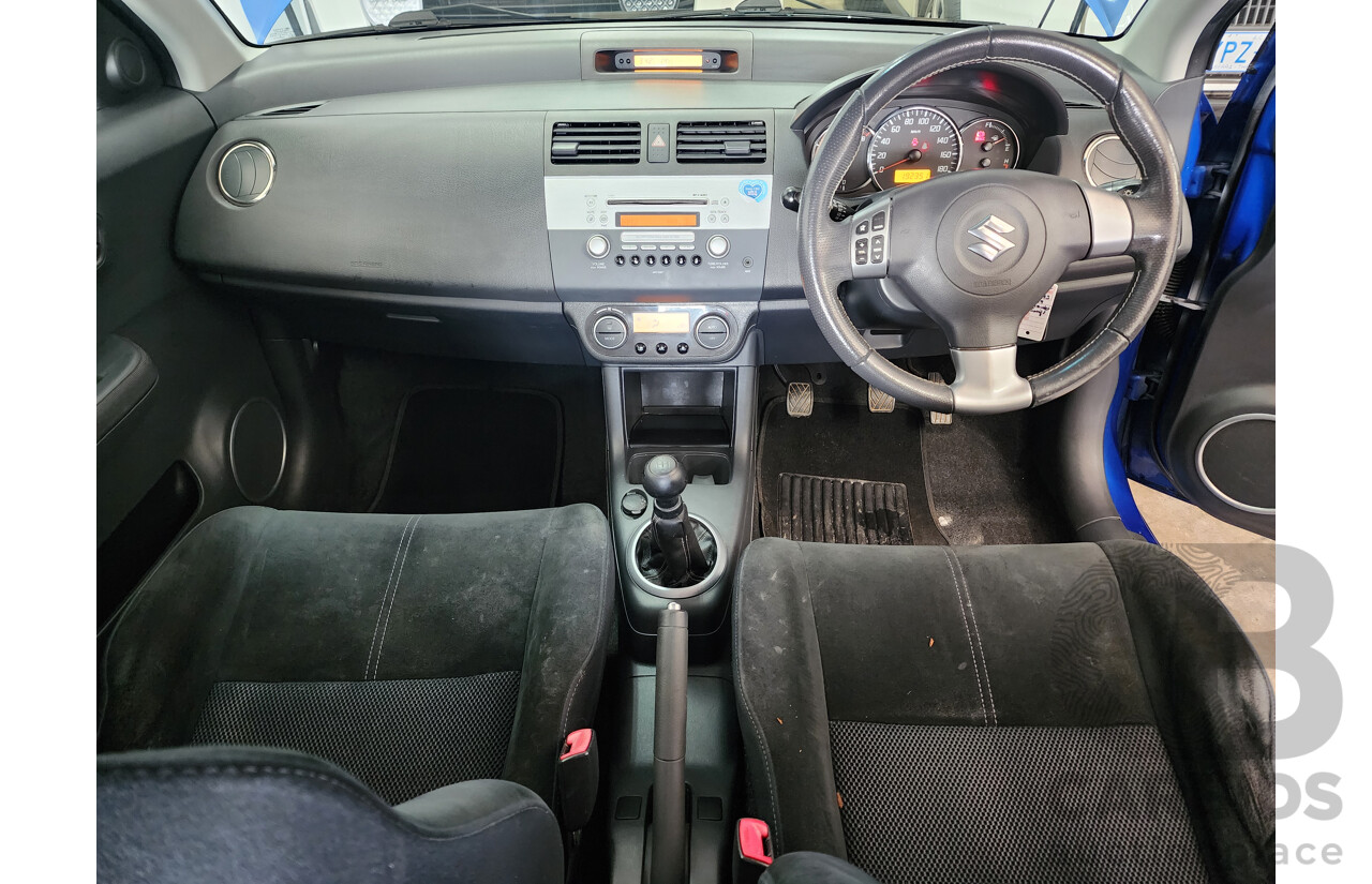7/2009 Suzuki Swift RE.4 EZ UPDATE 5d Hatchback Blue 1.5L