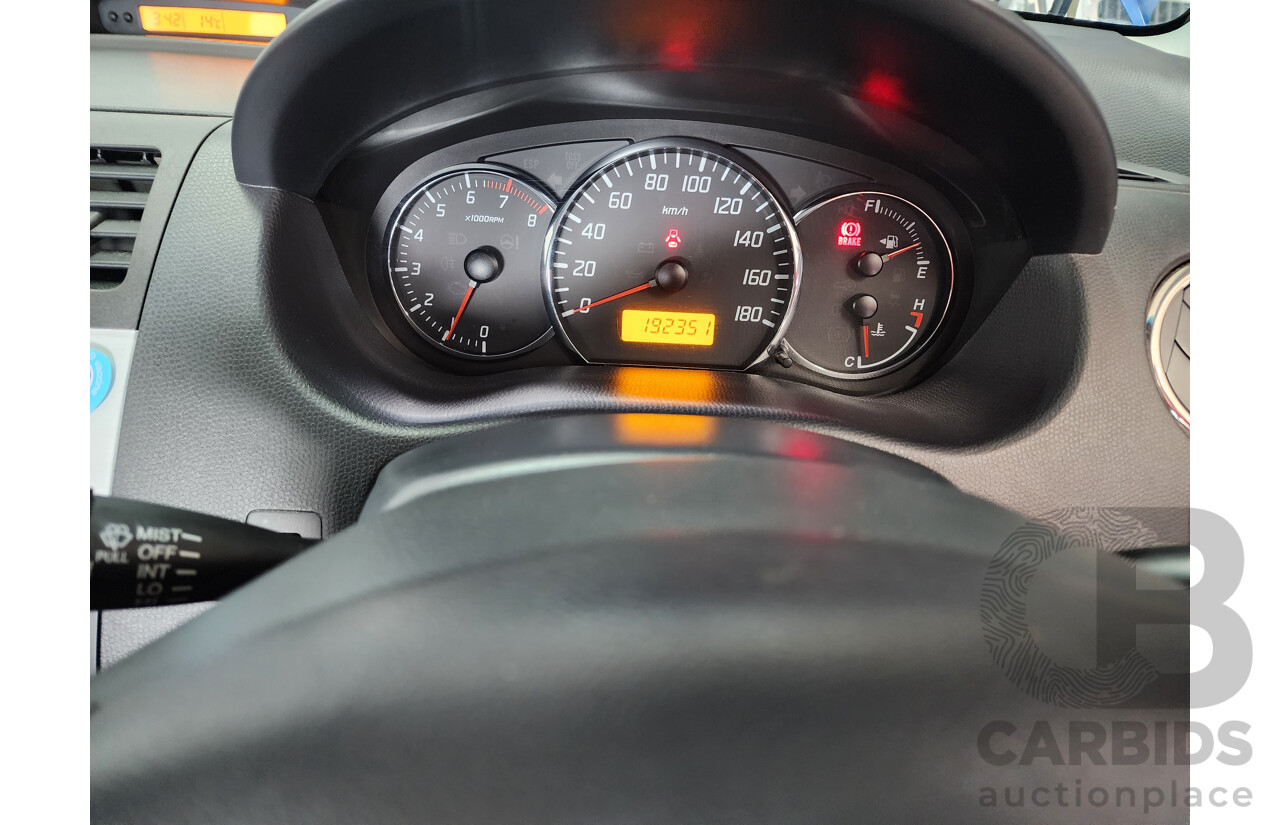 7/2009 Suzuki Swift RE.4 EZ UPDATE 5d Hatchback Blue 1.5L