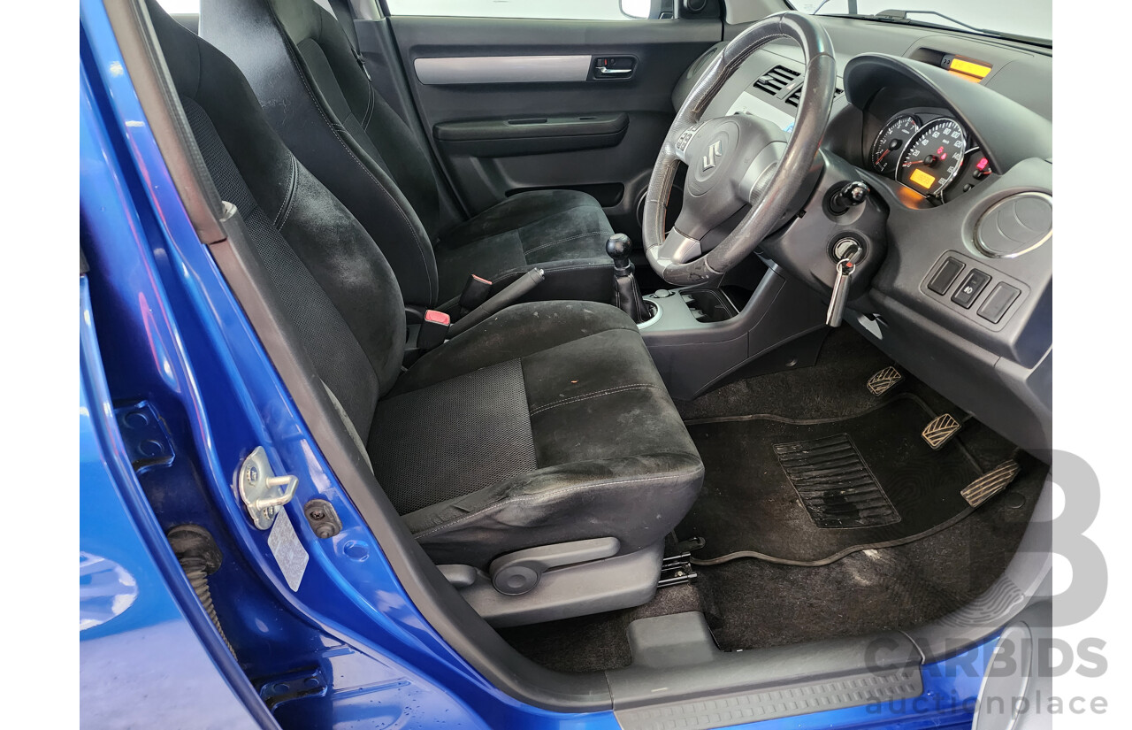 7/2009 Suzuki Swift RE.4 EZ UPDATE 5d Hatchback Blue 1.5L