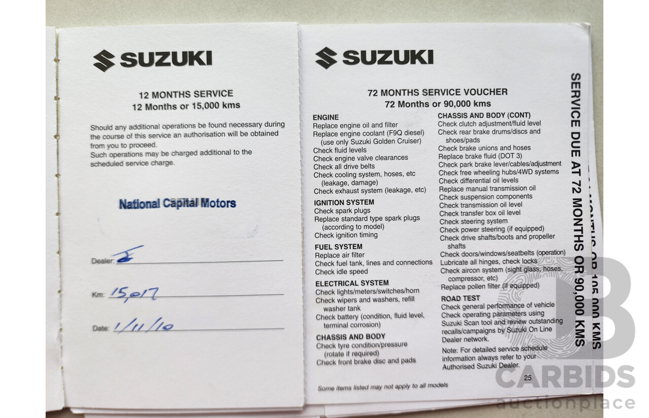 7/2009 Suzuki Swift RE.4 EZ UPDATE 5d Hatchback Blue 1.5L