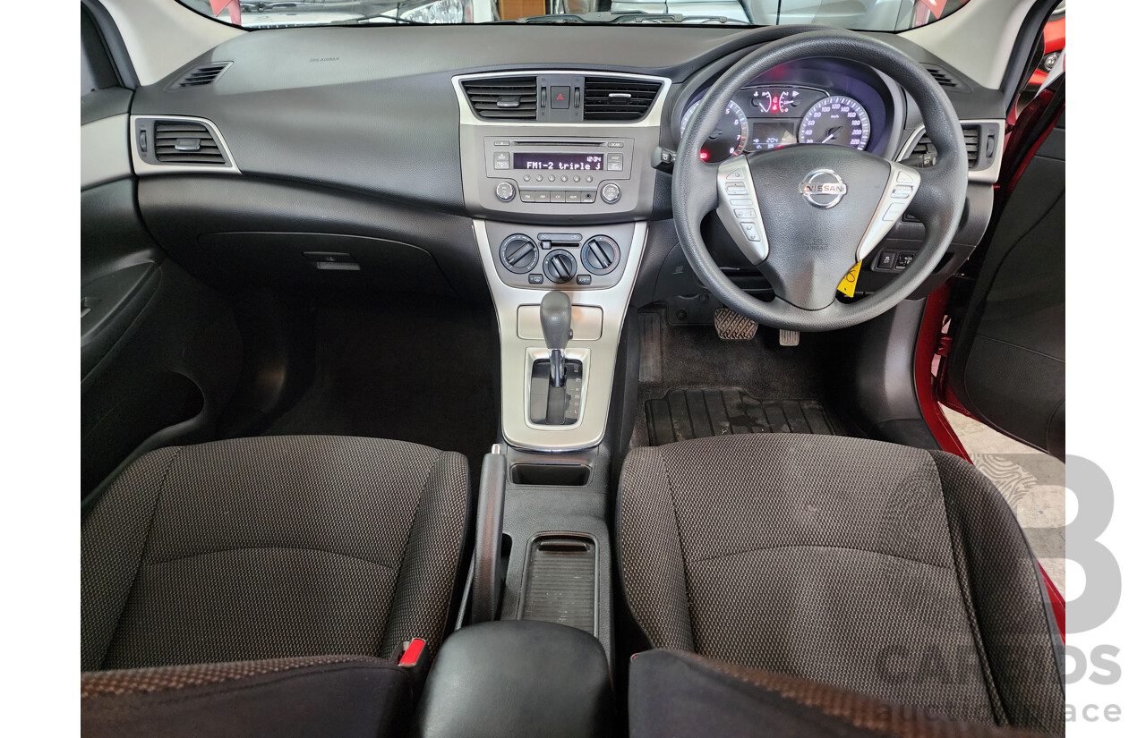 10/2015 Nissan Pulsar ST C12 SERIES 2 5d Hatchback Red 1.8L