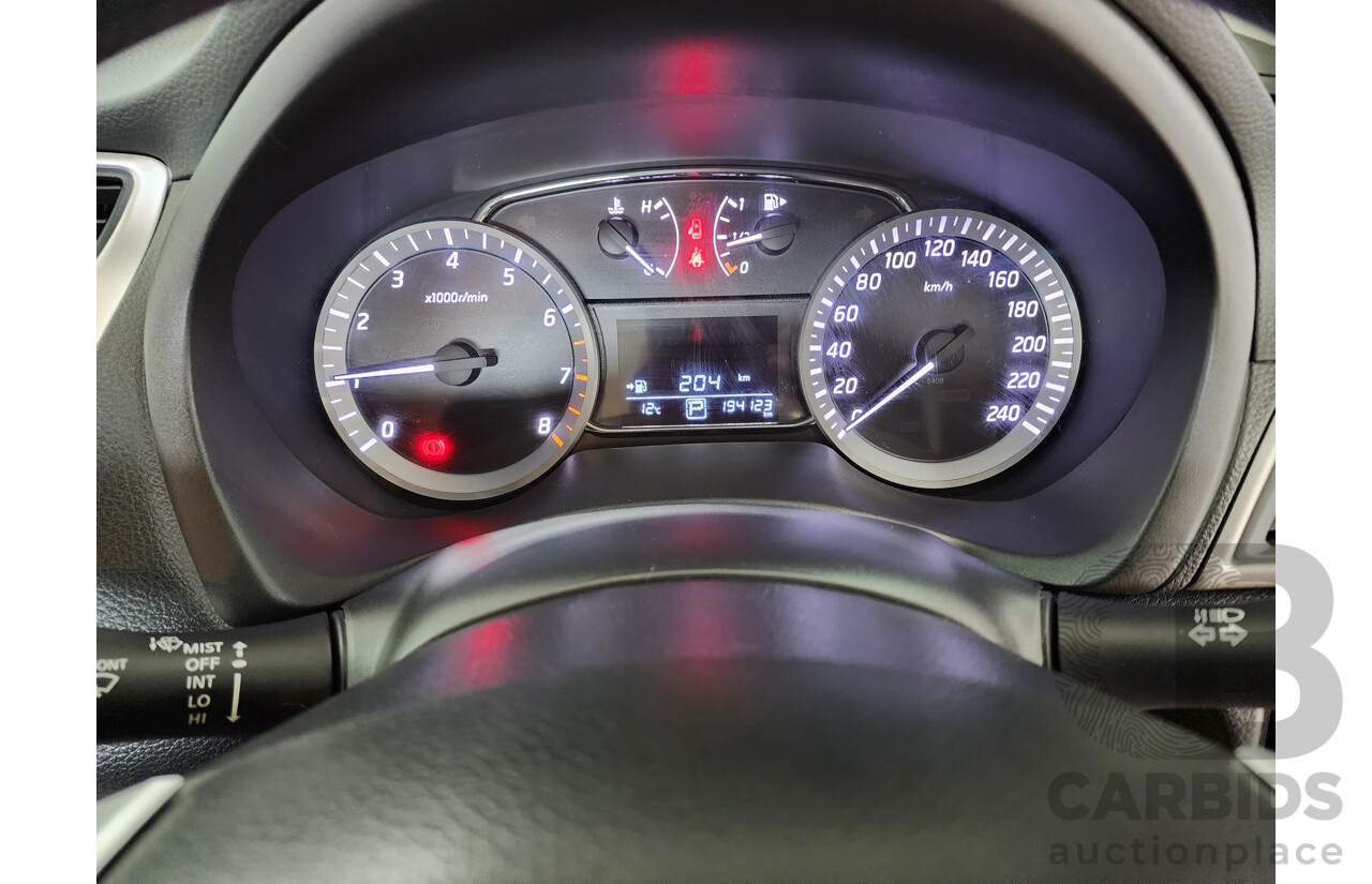 10/2015 Nissan Pulsar ST C12 SERIES 2 5d Hatchback Red 1.8L