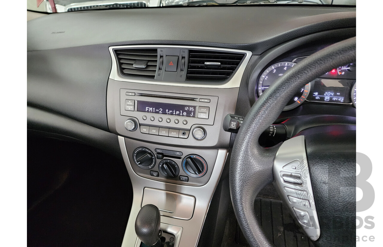 10/2015 Nissan Pulsar ST C12 SERIES 2 5d Hatchback Red 1.8L