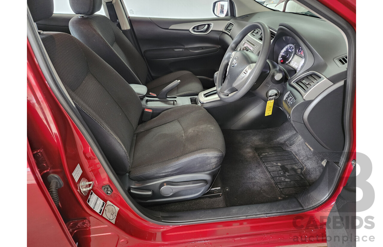 10/2015 Nissan Pulsar ST C12 SERIES 2 5d Hatchback Red 1.8L