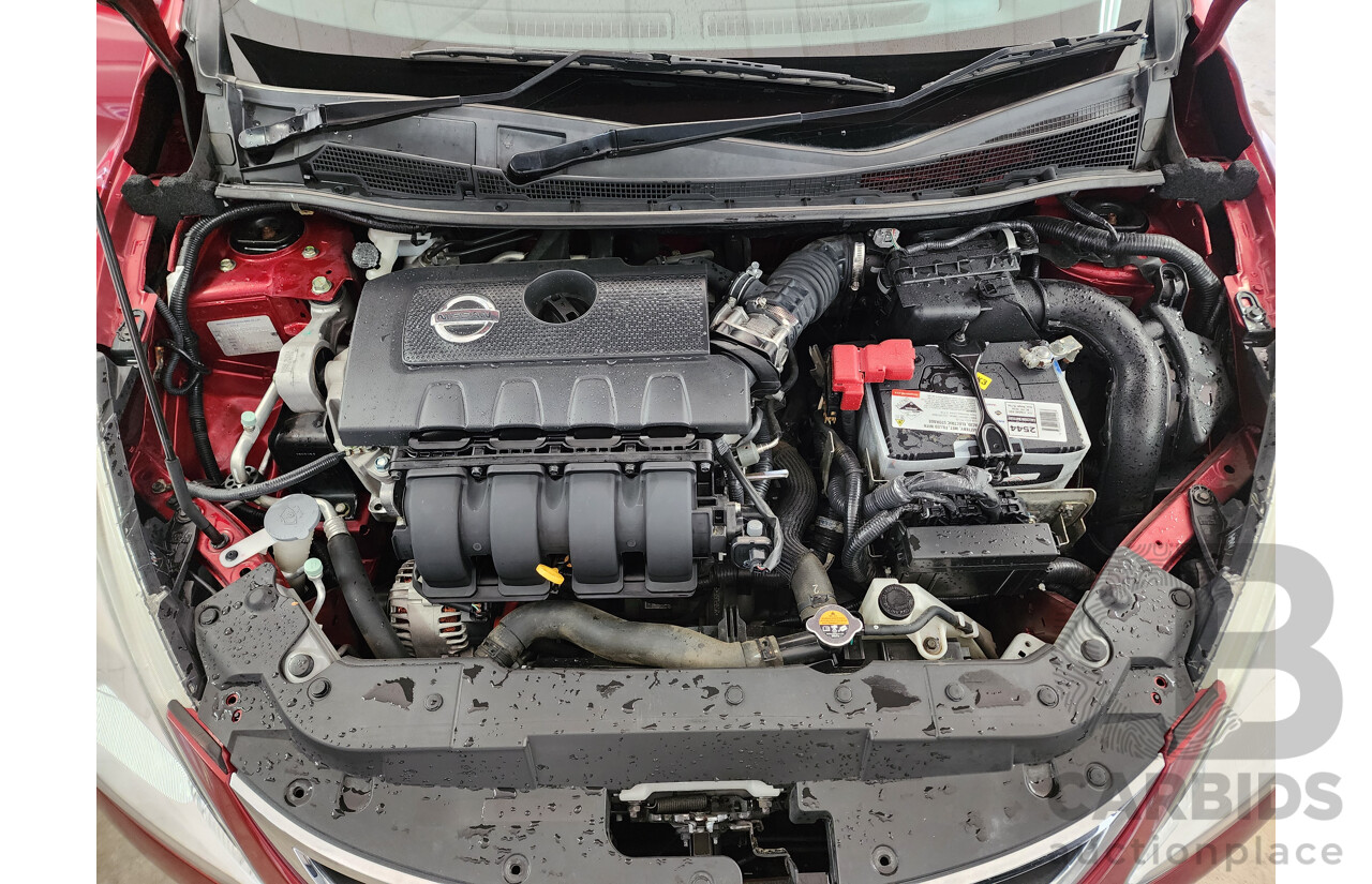 10/2015 Nissan Pulsar ST C12 SERIES 2 5d Hatchback Red 1.8L