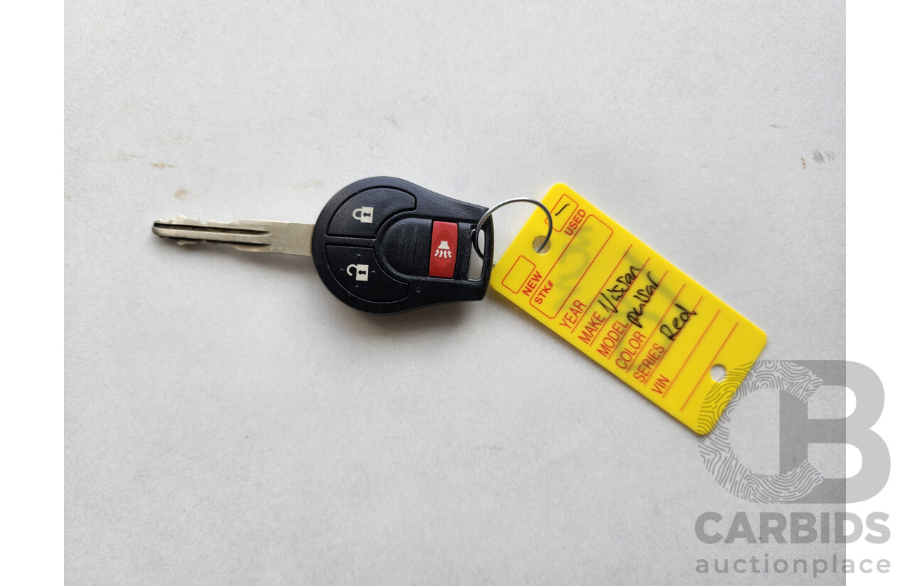 10/2015 Nissan Pulsar ST C12 SERIES 2 5d Hatchback Red 1.8L