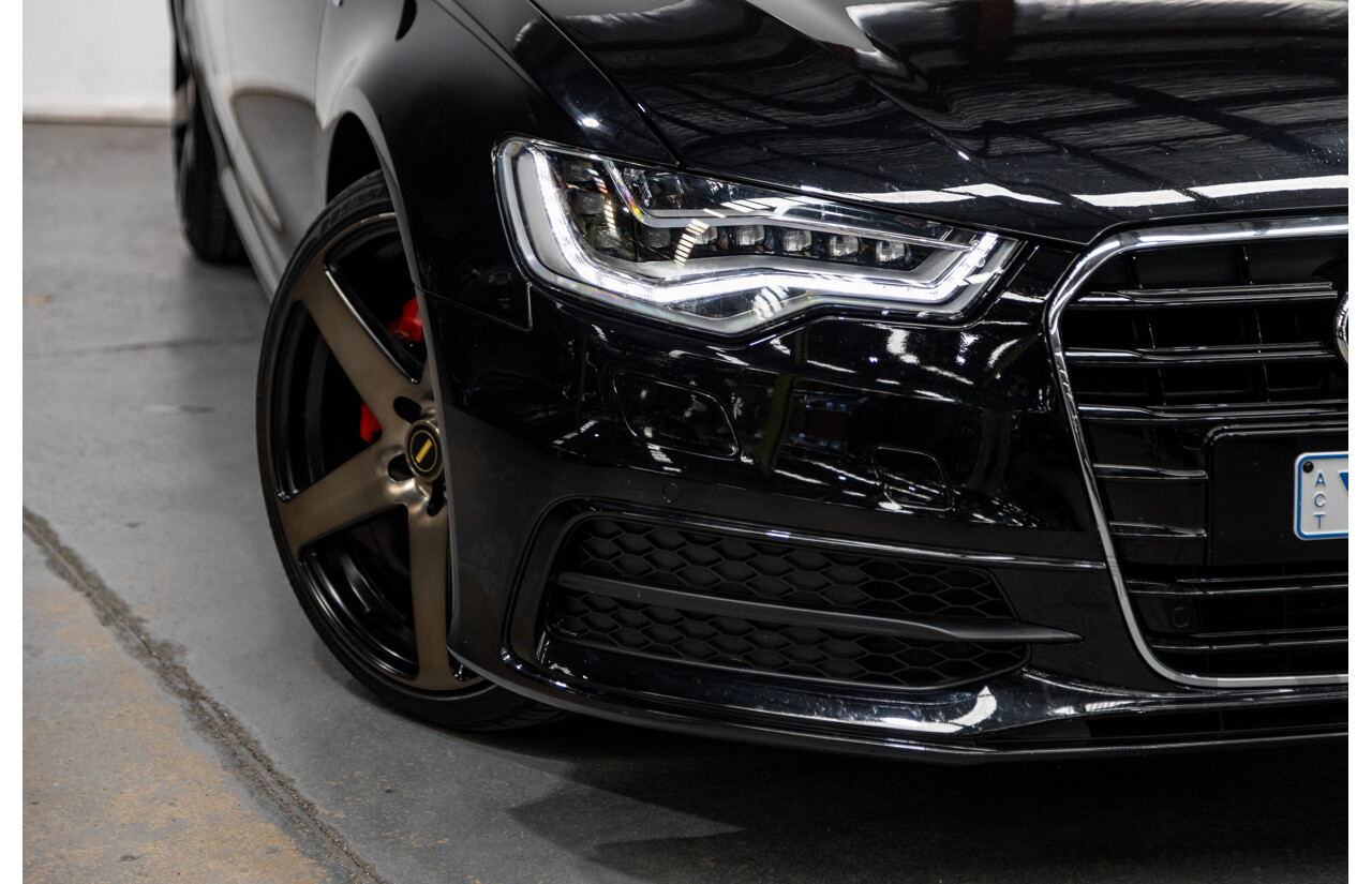 8/2011 Audi A6 3.0 TDI Quattro (AWD) S-Line Package C7 4d Sedan Black Turbo Diesel V6 3.0L