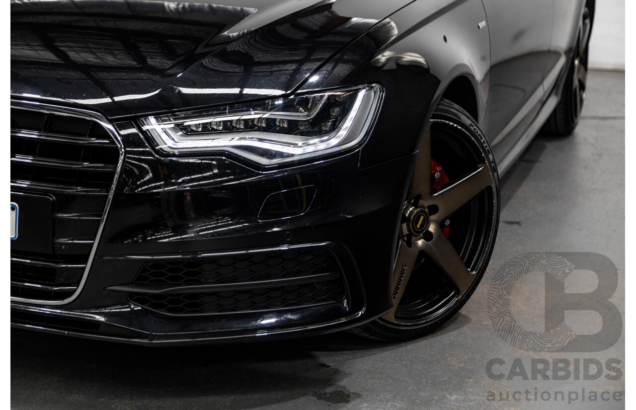 8/2011 Audi A6 3.0 TDI Quattro (AWD) S-Line Package C7 4d Sedan Black Turbo Diesel V6 3.0L