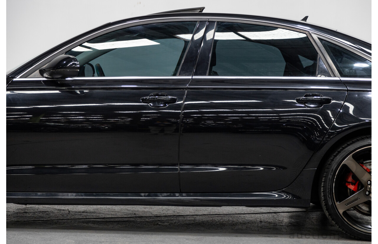 8/2011 Audi A6 3.0 TDI Quattro (AWD) S-Line Package C7 4d Sedan Black Turbo Diesel V6 3.0L