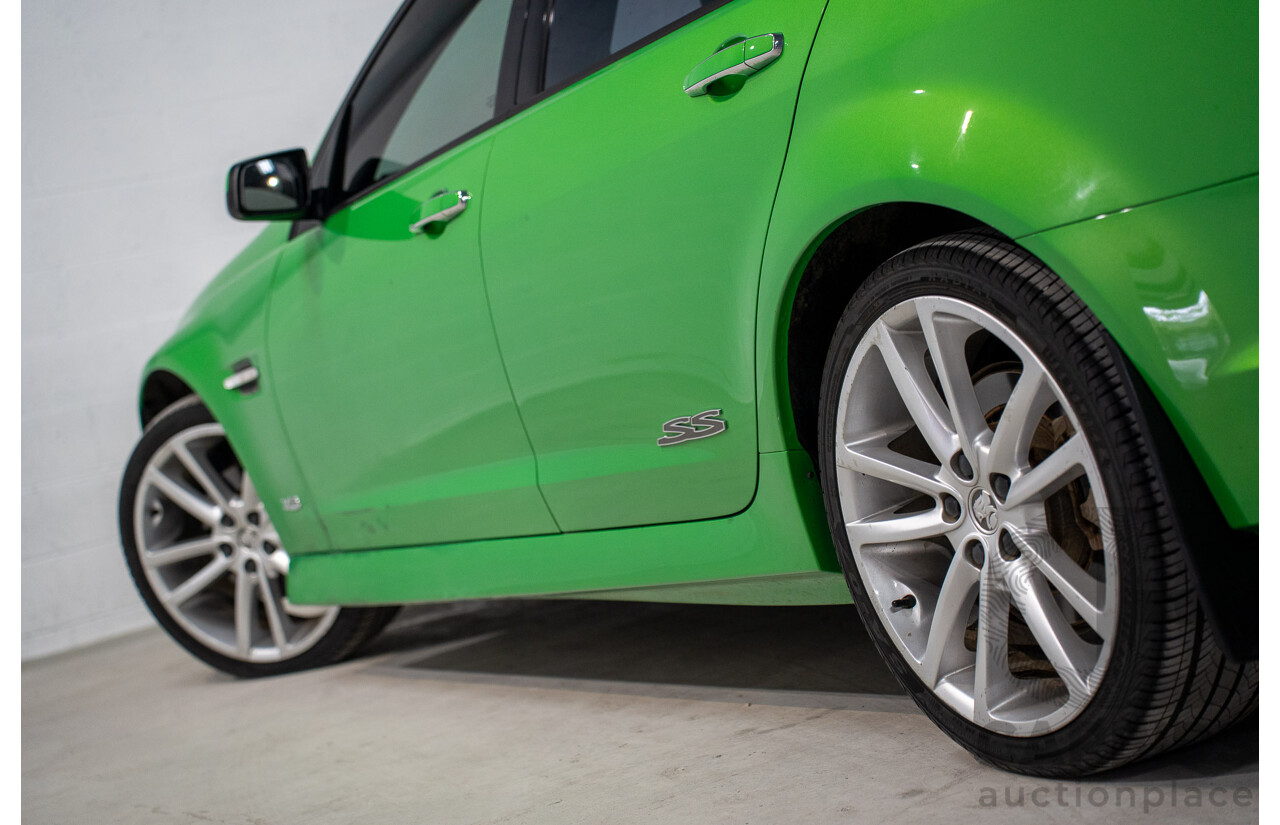 6/2008 Holden Commodore SS-V 60th Anniversary VE MY9.5 4d Sedan Atomic Green Metallic V8 6.0L