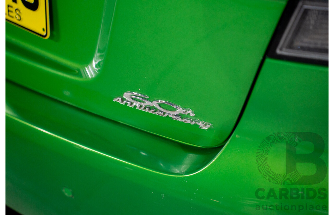 6/2008 Holden Commodore SS-V 60th Anniversary VE MY9.5 4d Sedan Atomic Green Metallic V8 6.0L