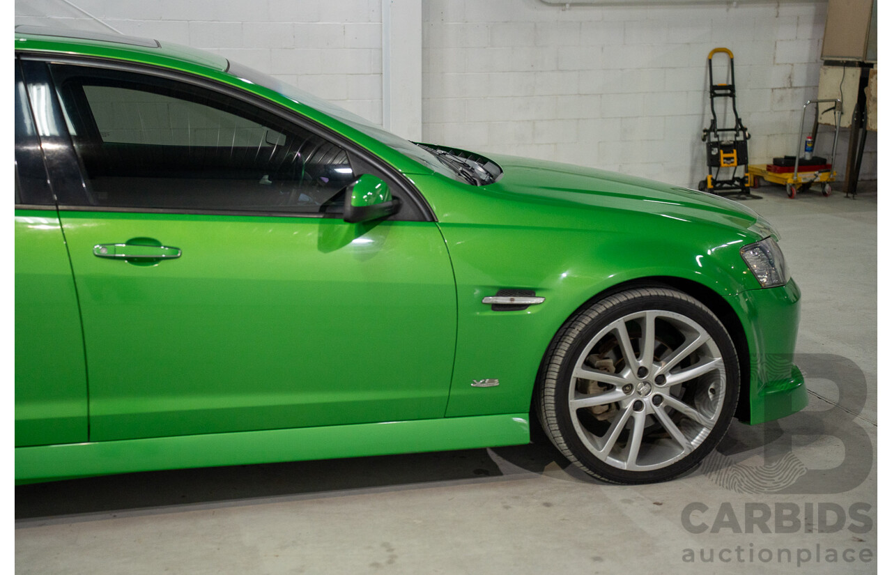 6/2008 Holden Commodore SS-V 60th Anniversary VE MY9.5 4d Sedan Atomic Green Metallic V8 6.0L