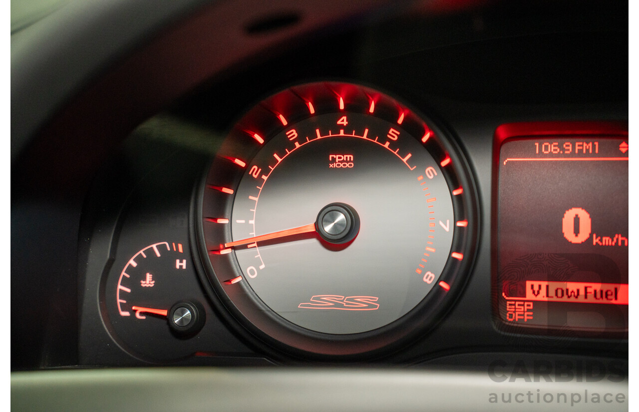 6/2008 Holden Commodore SS-V 60th Anniversary VE MY9.5 4d Sedan Atomic Green Metallic V8 6.0L