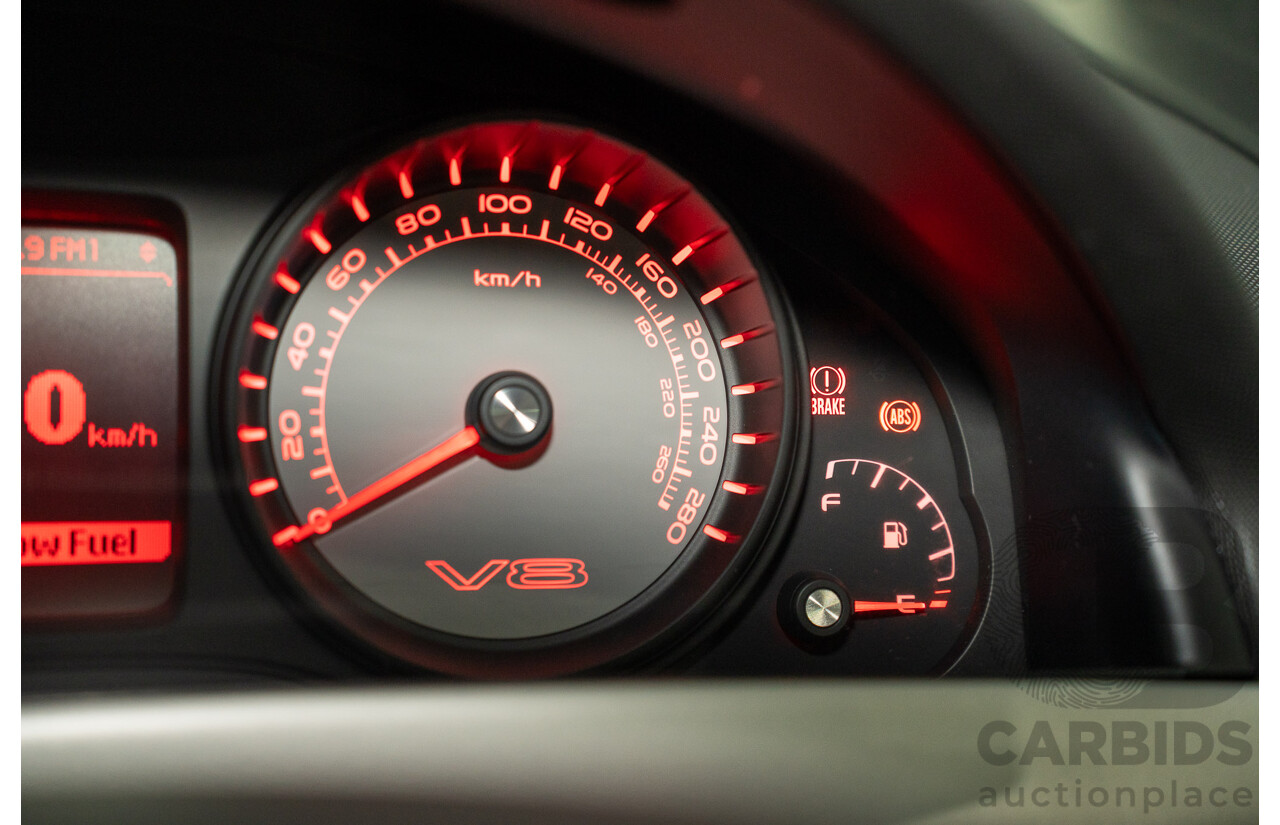 6/2008 Holden Commodore SS-V 60th Anniversary VE MY9.5 4d Sedan Atomic Green Metallic V8 6.0L