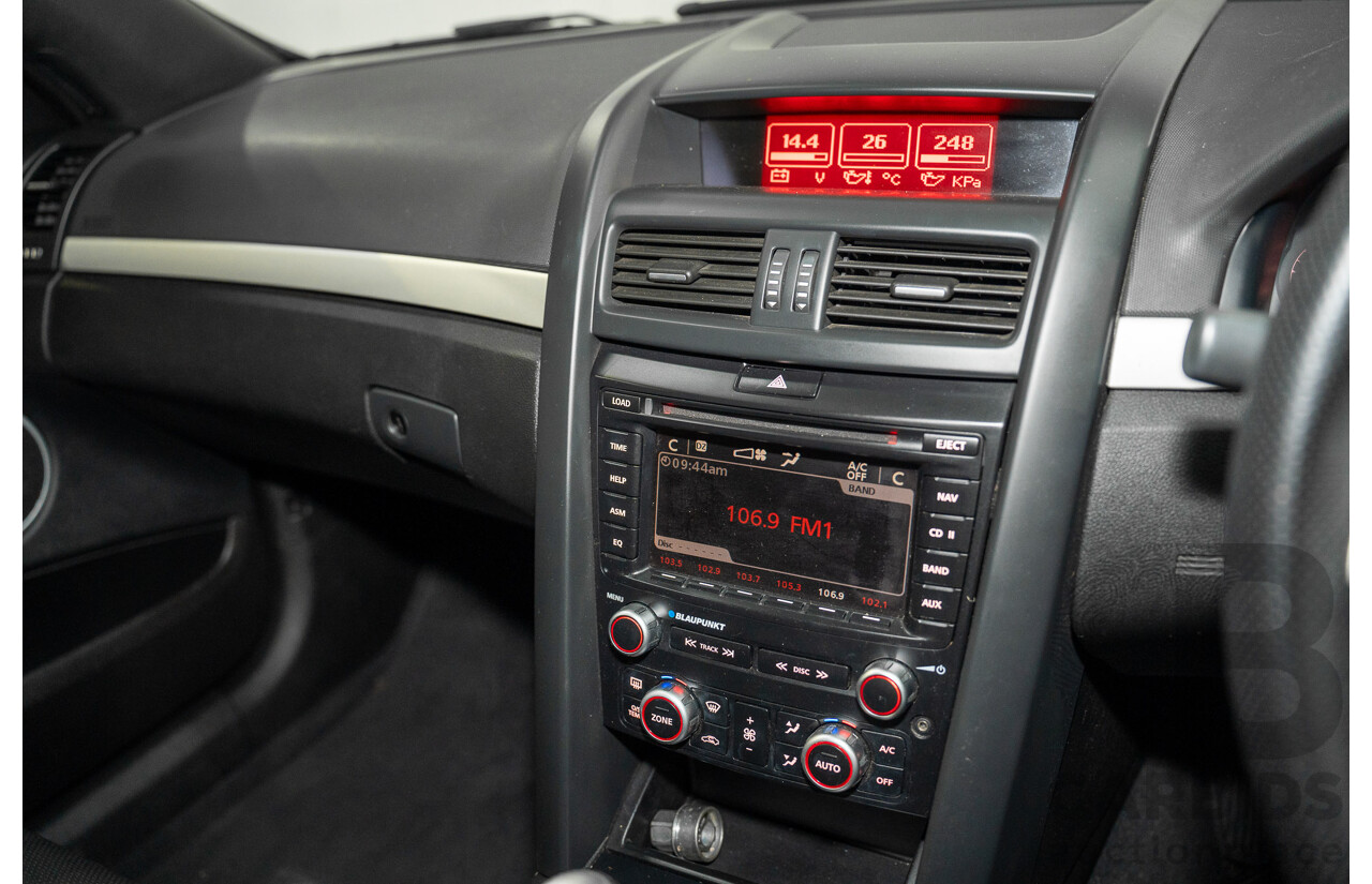 6/2008 Holden Commodore SS-V 60th Anniversary VE MY9.5 4d Sedan Atomic Green Metallic V8 6.0L