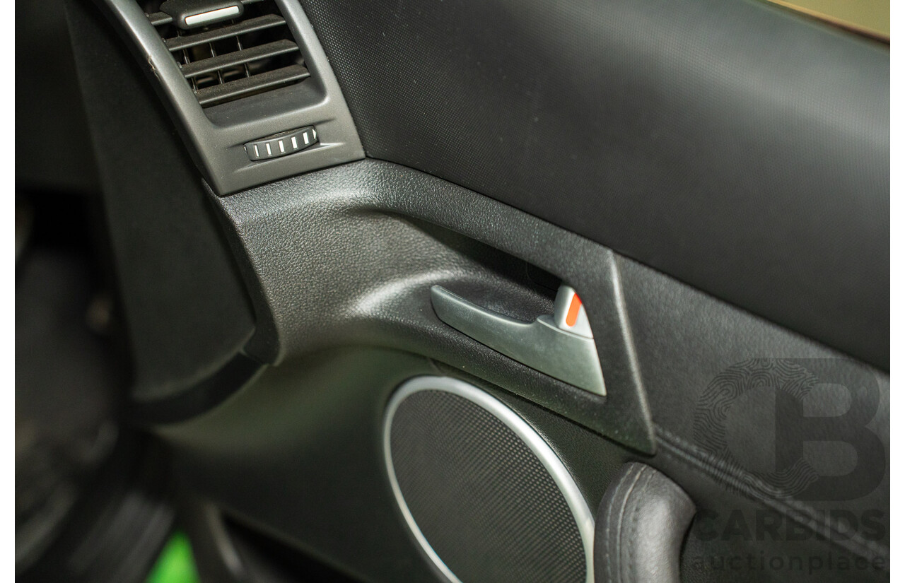 6/2008 Holden Commodore SS-V 60th Anniversary VE MY9.5 4d Sedan Atomic Green Metallic V8 6.0L